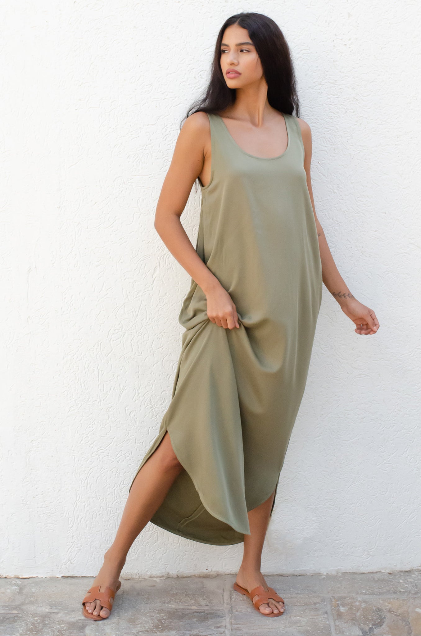 Sustainable Backless Dress