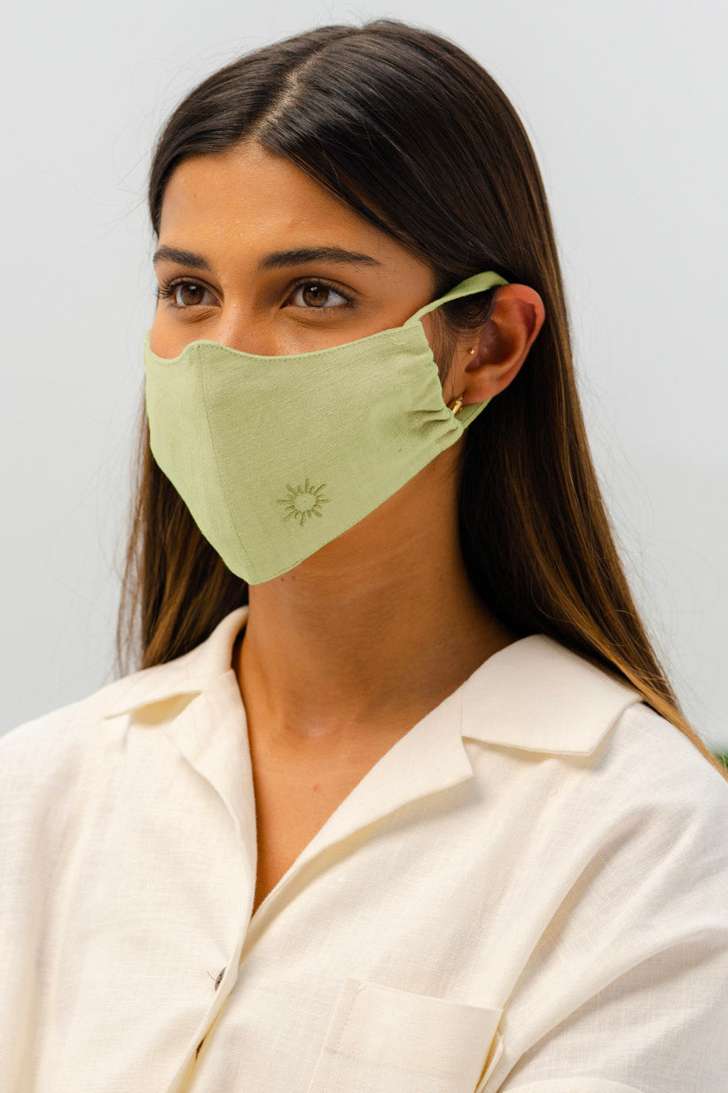 Sustainable Linen Face Mask